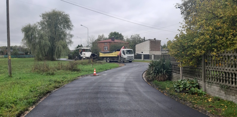 Nowa nawierzchnia na ulicy Kombatanckiej